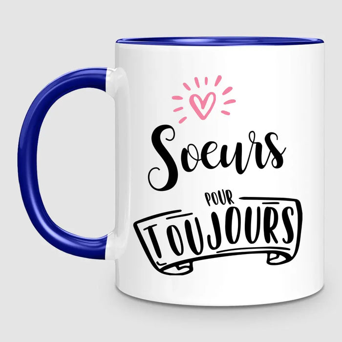 2 Soeurs Canons | Mug Personnalisé