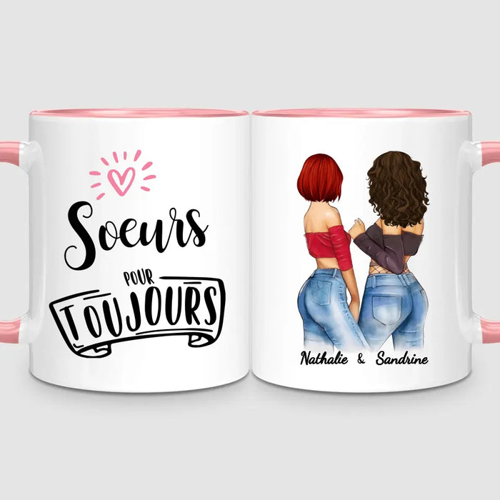 2 Soeurs Canons | Mug Personnalisé