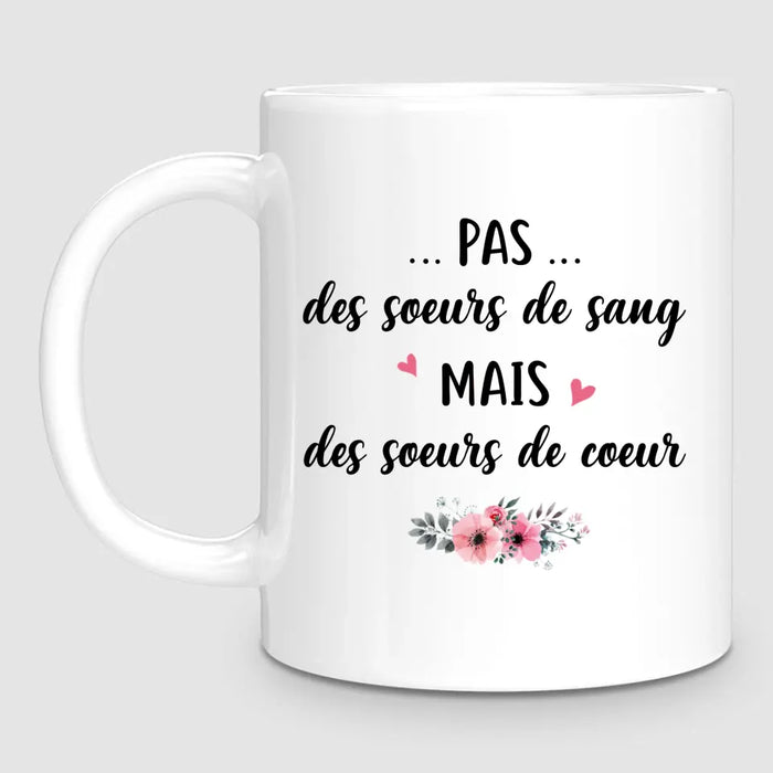 Jusqu'à 5 Meilleures Amies | Mug Personnalisé