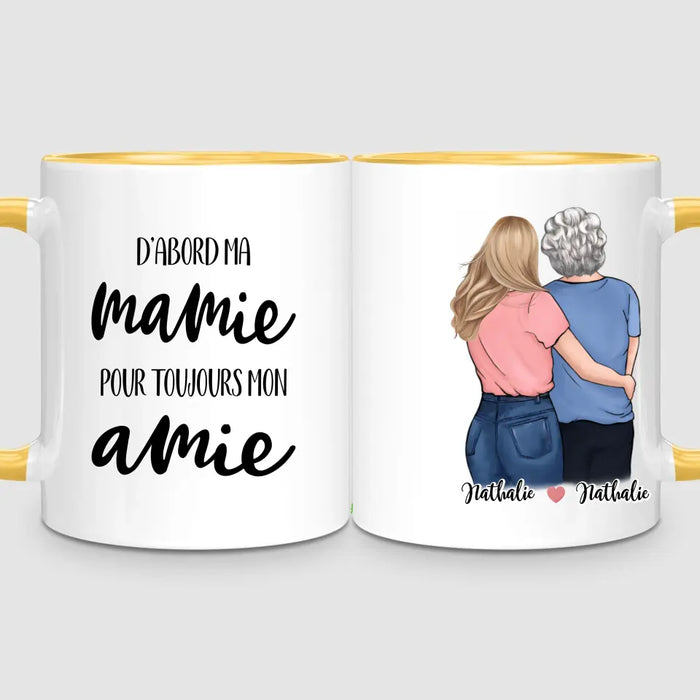 Mamie & Petite-Fille | Mug Personnalisé