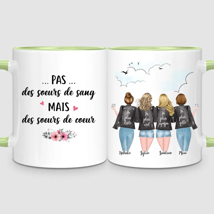 4 Meilleures Amies | Mug Personnalisé