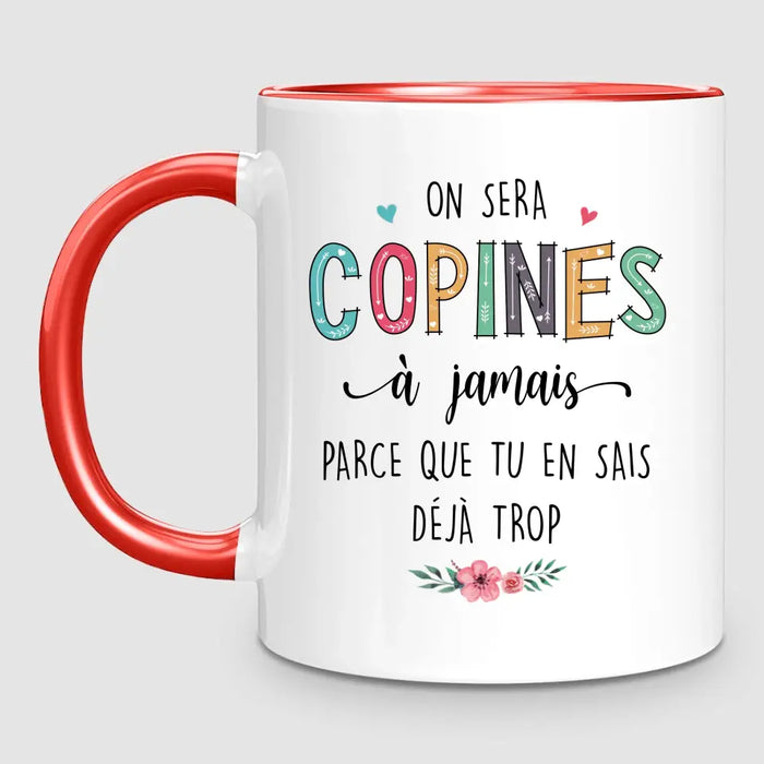 Jusqu'à 7 Amies | Mug Personnalisé