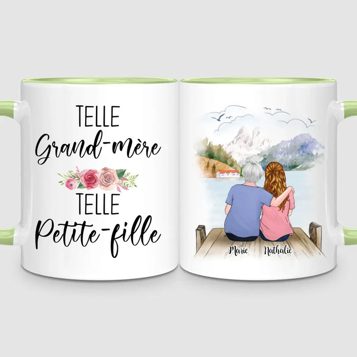 Mamie & Petite-Fille | Mug Personnalisé