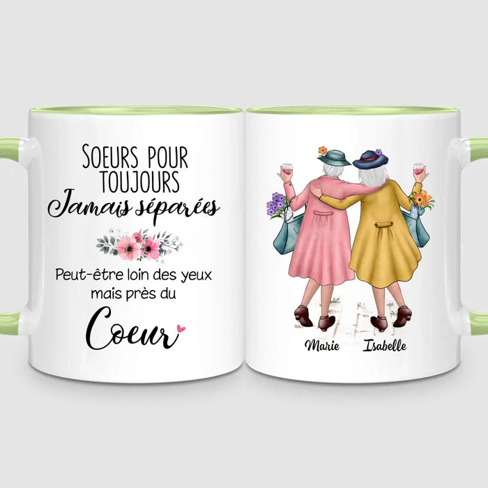 2 Soeurs Matures | Mug Personnalisé