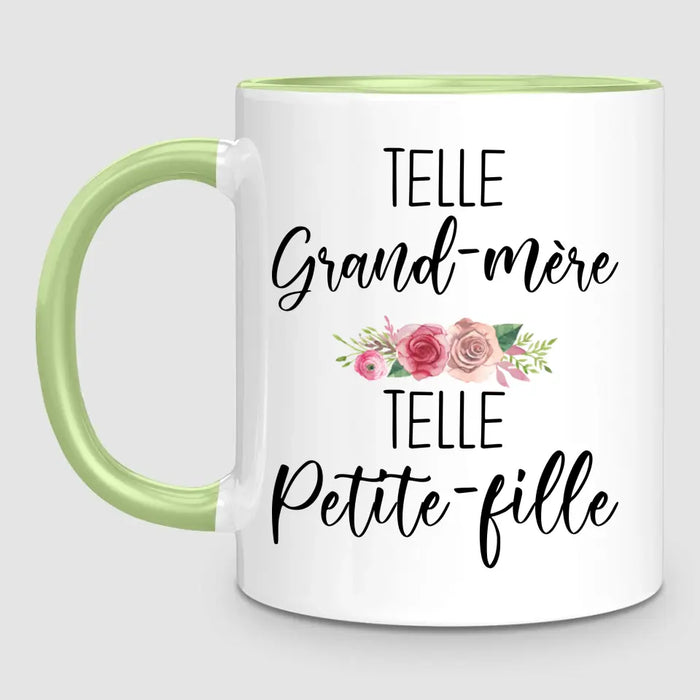 Mamie & Petite-Fille | Mug Personnalisé