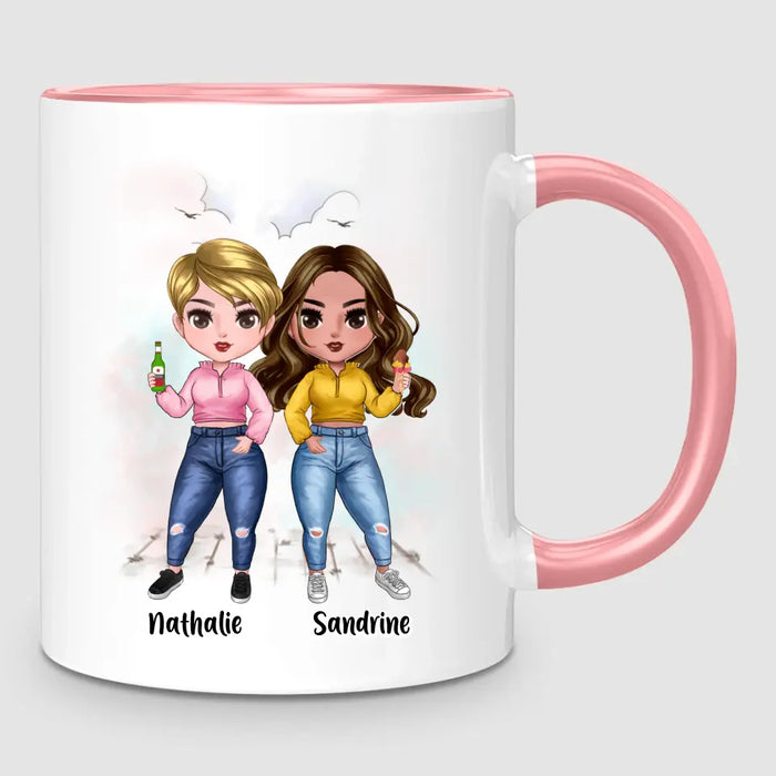 Jusqu'à 7 Soeurs | Mug Personnalisé