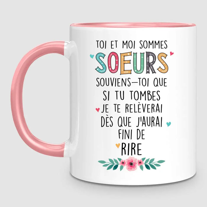 Jusqu'à 7 Soeurs | Mug Personnalisé