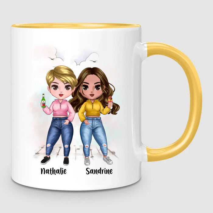 Jusqu'à 7 Soeurs | Mug Personnalisé