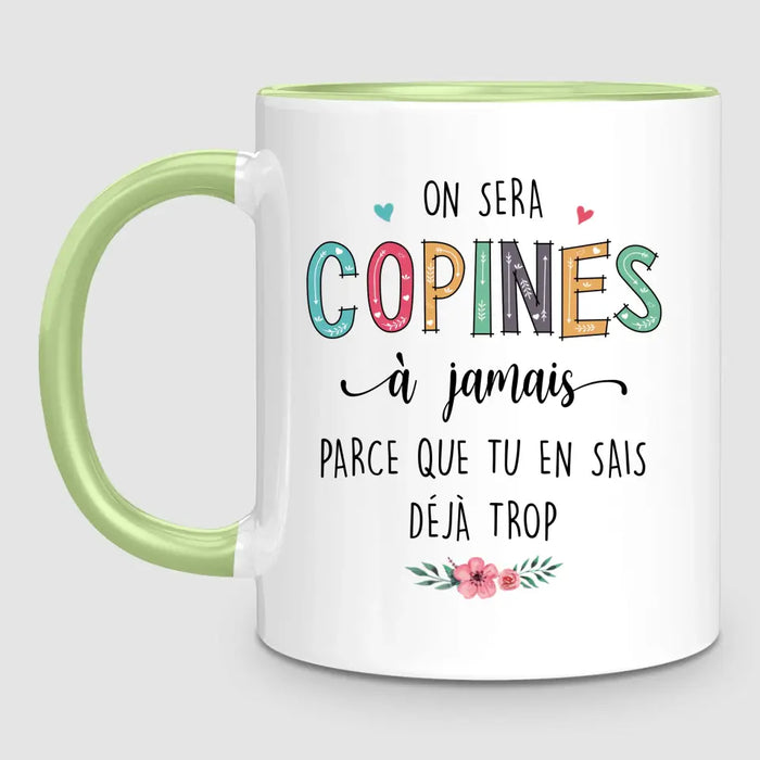 Jusqu'à 7 Amies | Mug Personnalisé