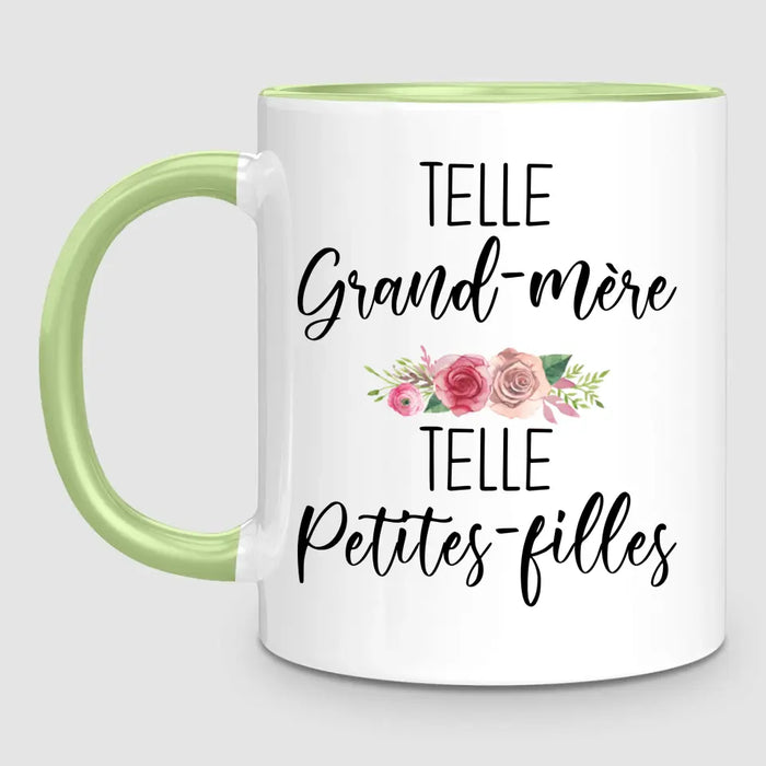 Mamie & 2 Petites-Filles | Mug Personnalisé