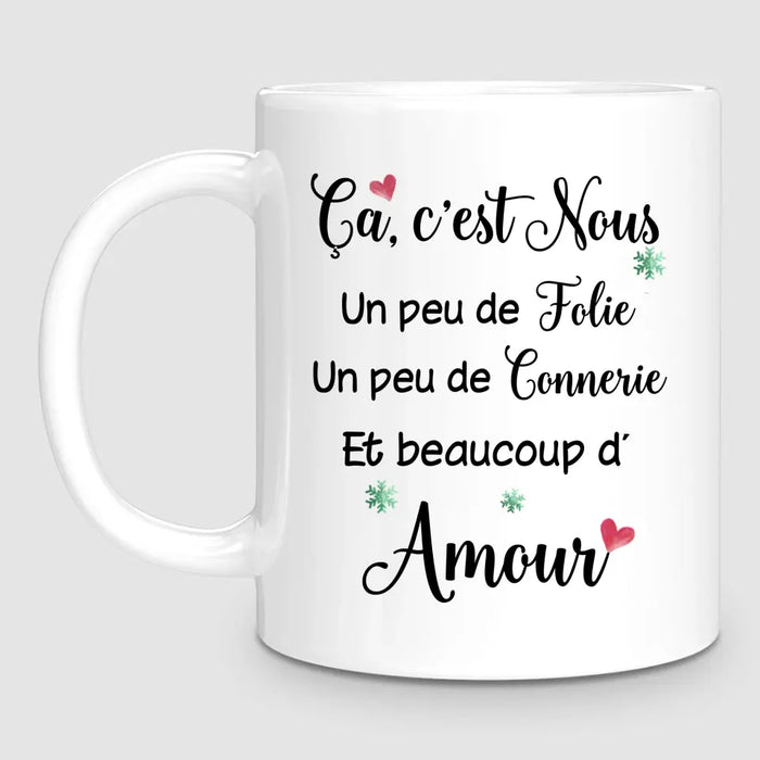 Jusqu'à 6 Meilleures Amies | Mug Personnalisé