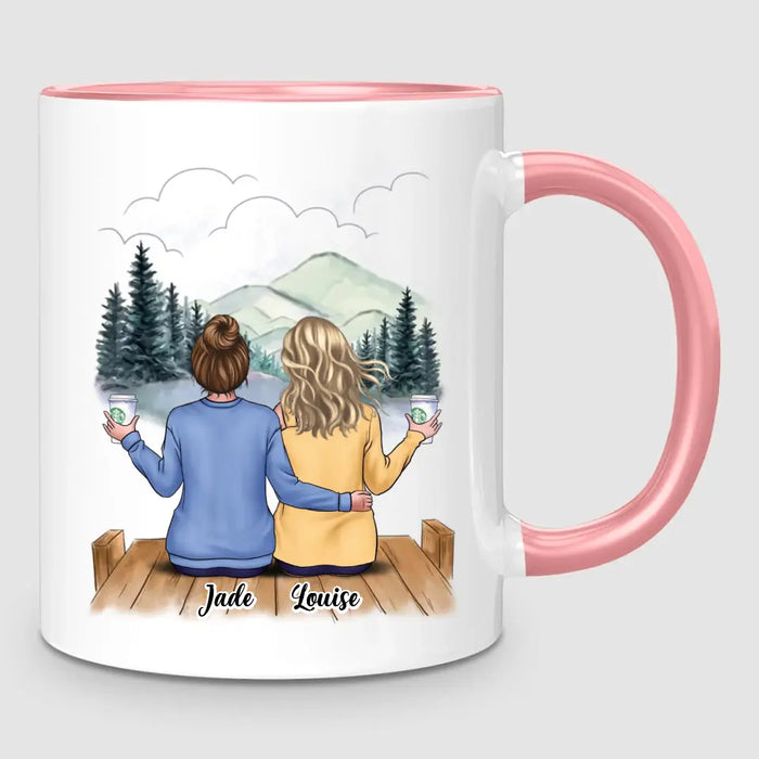 Jusqu'à 6 Meilleures Amies | Mug Personnalisé