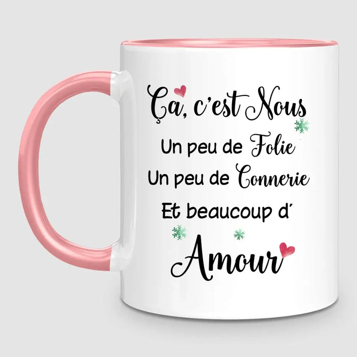 Jusqu'à 6 Meilleures Amies | Mug Personnalisé