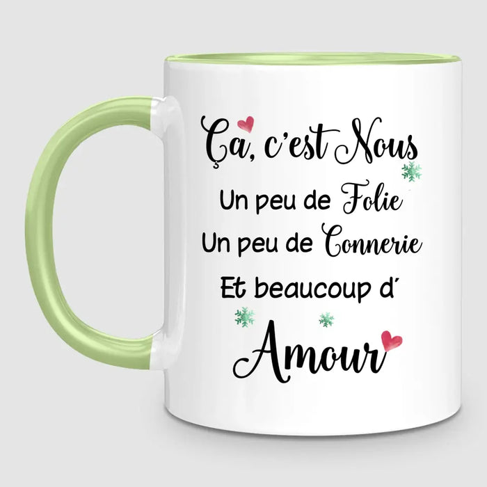 Jusqu'à 6 Meilleures Amies | Mug Personnalisé