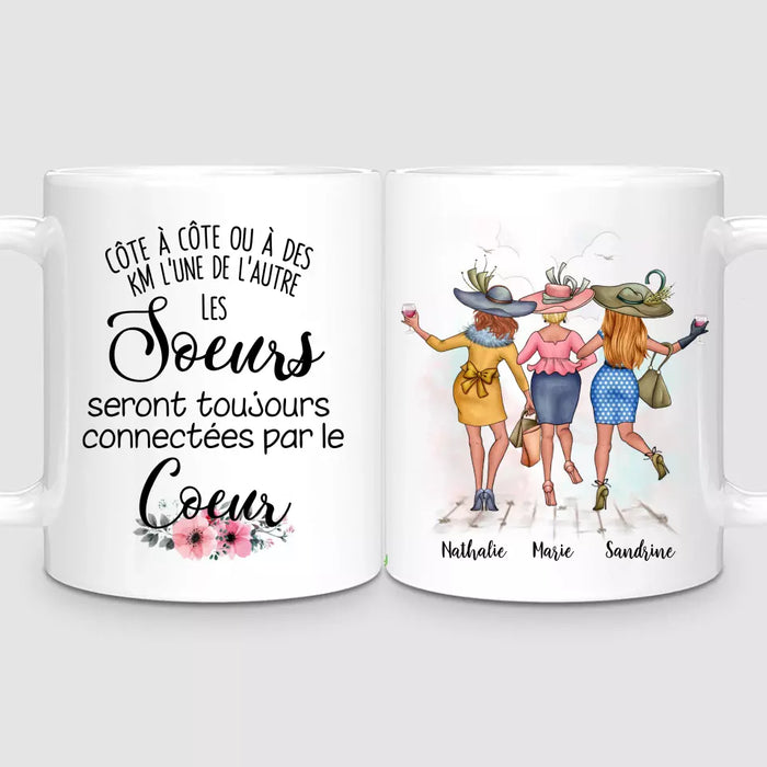 3 Soeurs Élégantes | Mug Personnalisé