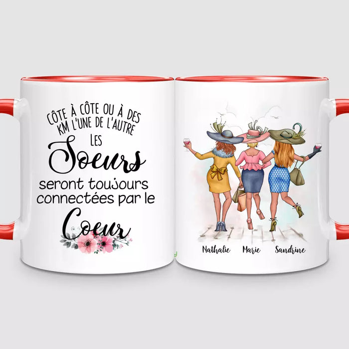 3 Soeurs Élégantes | Mug Personnalisé