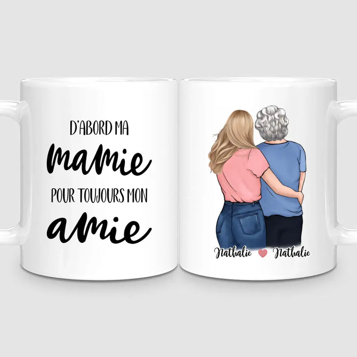 Mamie & Petite-Fille | Mug Personnalisé