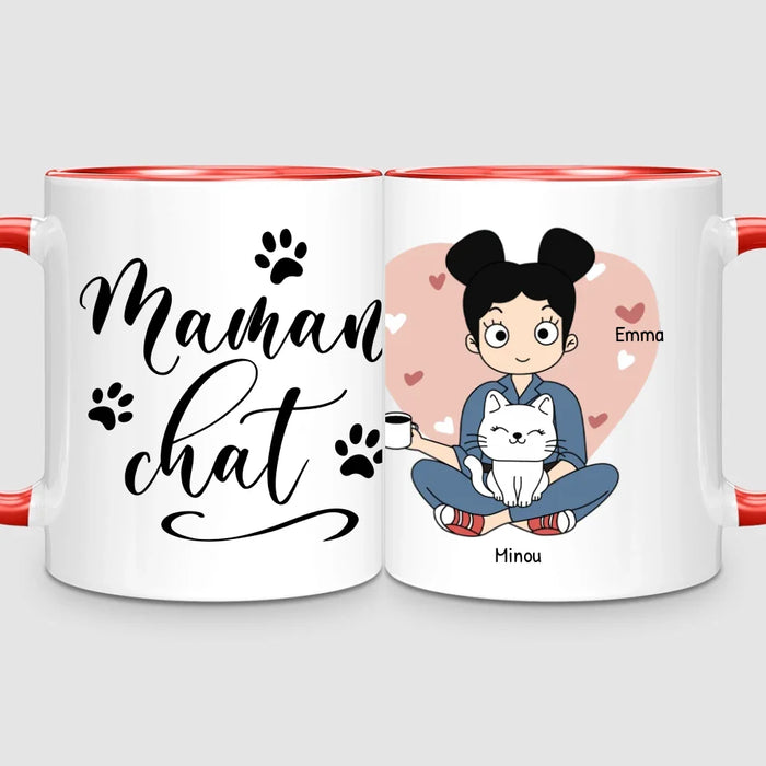 Maman Chat  | Mug Personnalisé