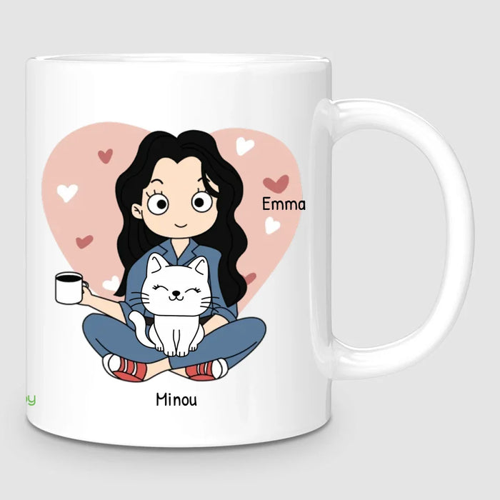 Maman Chat  | Mug Personnalisé