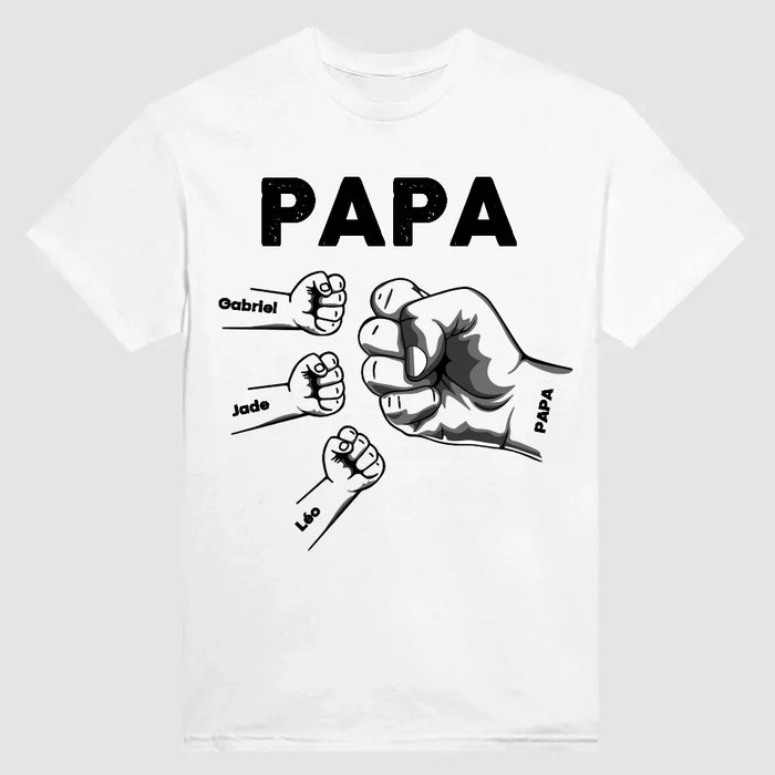 Jusqu'à 7 Enfants | Bosse de Poing | T-Shirt Personnalisé