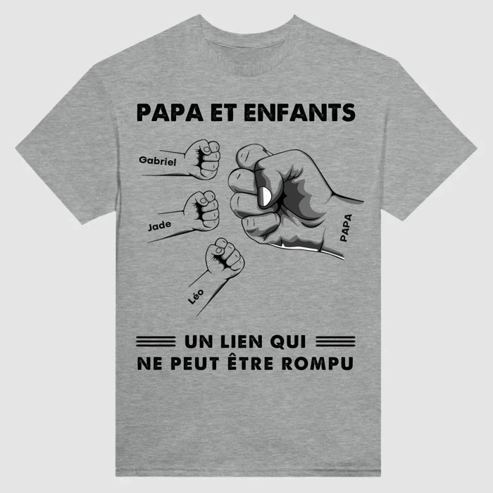 Jusqu'à 7 Enfants | Bosse de Poing | T-Shirt Personnalisé