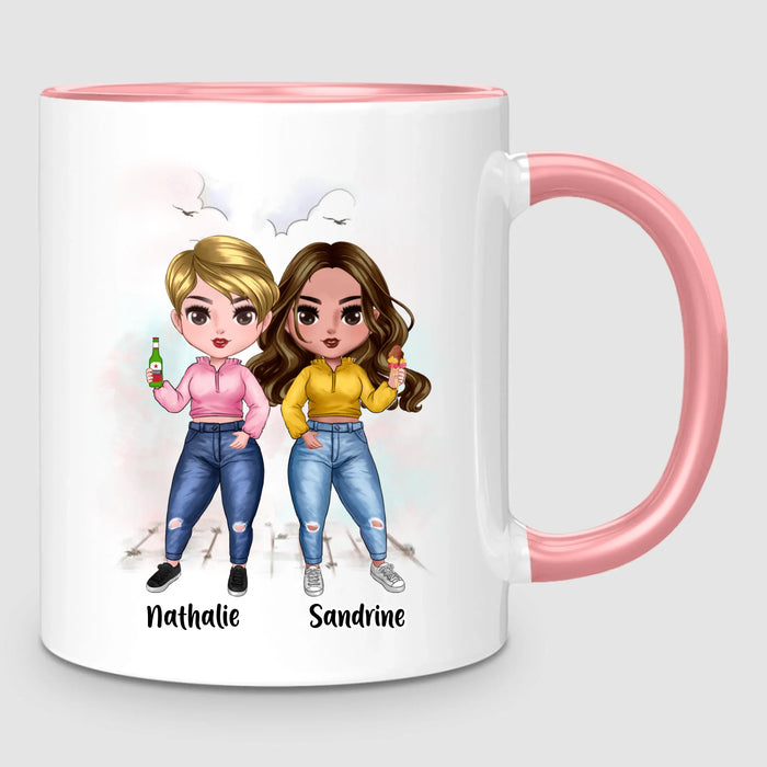 Jusqu'à 7 Amies | Mug Personnalisé