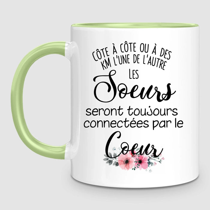 Jusqu'à 4 Soeurs | Mug Personnalisé