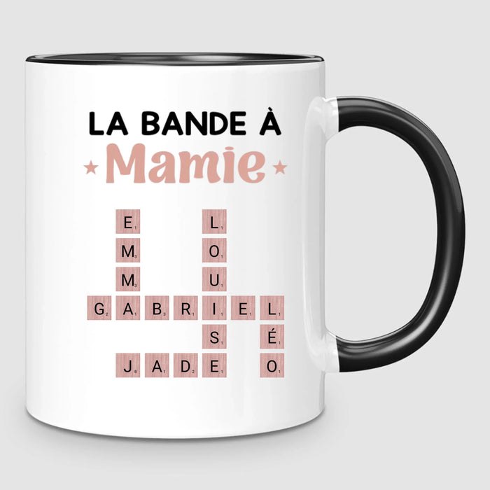 La Bande À Mamie - Mots Croisés | Mug Personnalisé