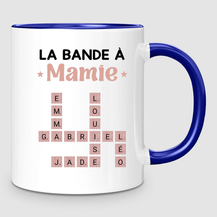 La Bande À Mamie - Mots Croisés | Mug Personnalisé