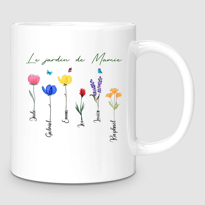 Le Jardin De Mamie - Mug Personnalisé