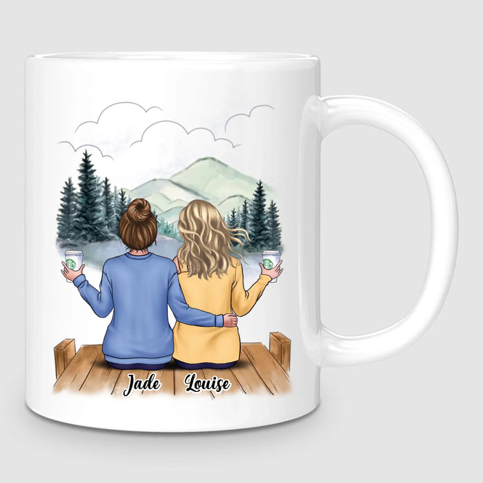 Jusqu'à 6 Meilleures Amies | Mug Personnalisé