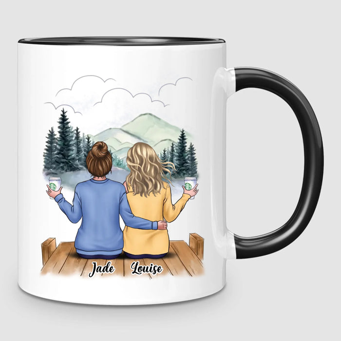 Jusqu'à 6 Meilleures Amies | Mug Personnalisé