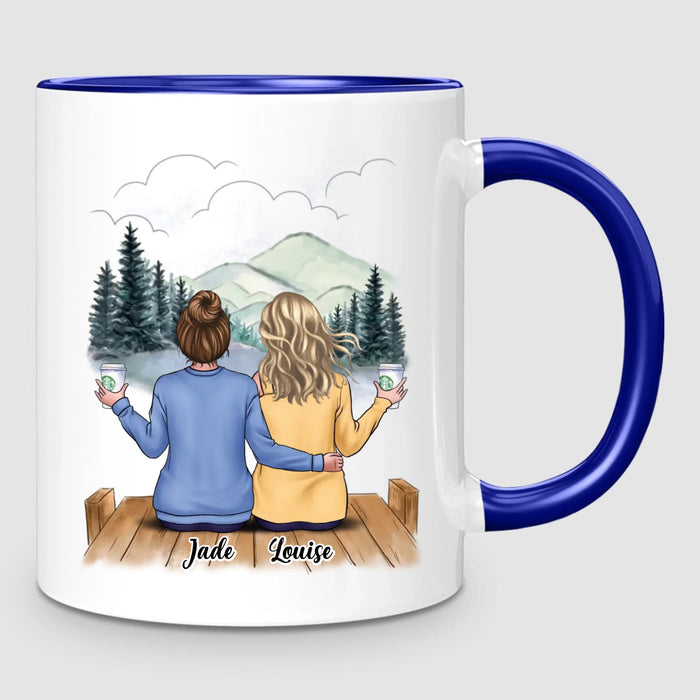 Jusqu'à 6 Meilleures Amies | Mug Personnalisé