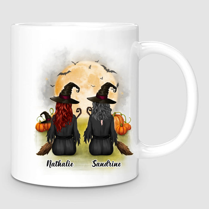 2 Filles à Halloween | Mug Personnalisé