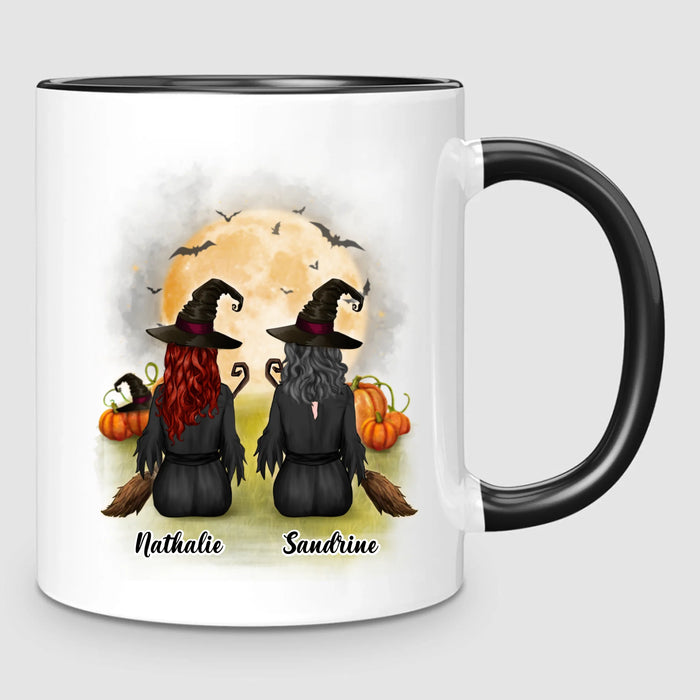 2 Filles à Halloween | Mug Personnalisé