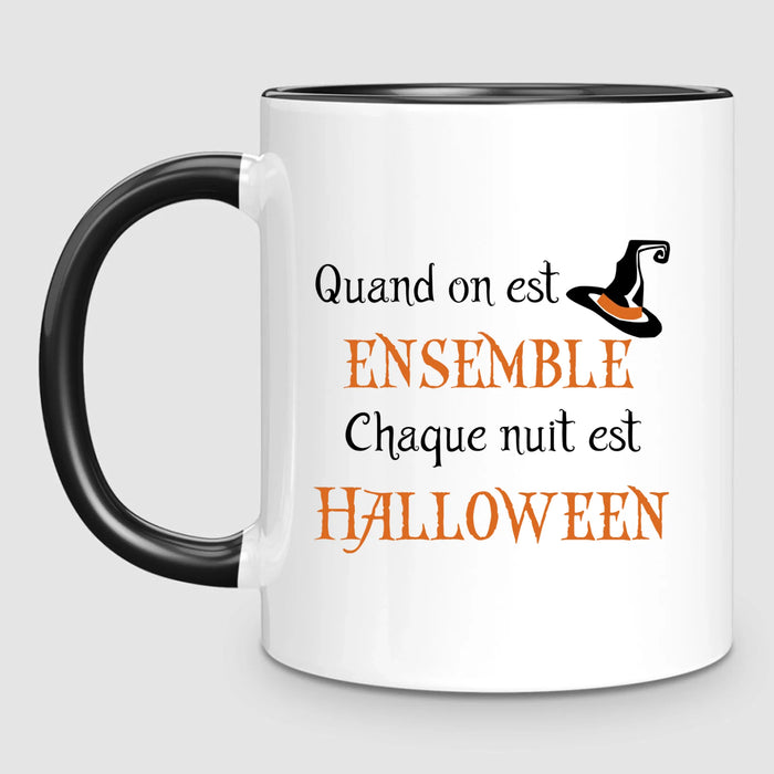 2 Filles à Halloween | Mug Personnalisé