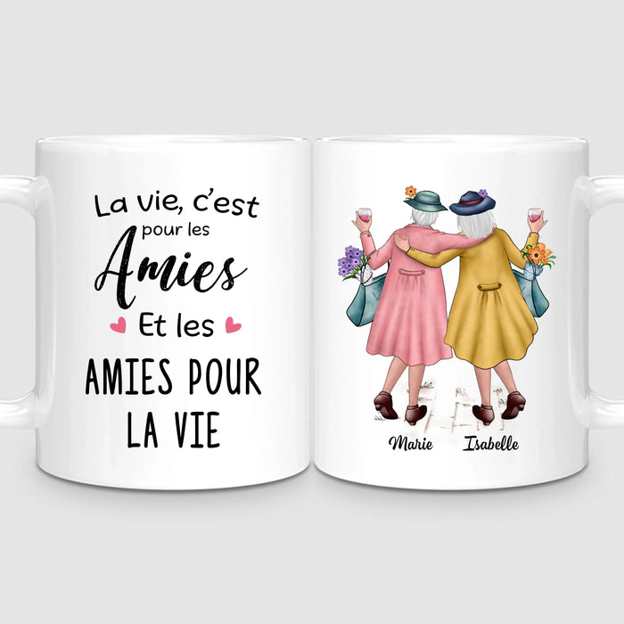 2 Amies Matures | Mug Personnalisé