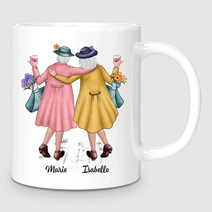 2 Amies Matures | Mug Personnalisé