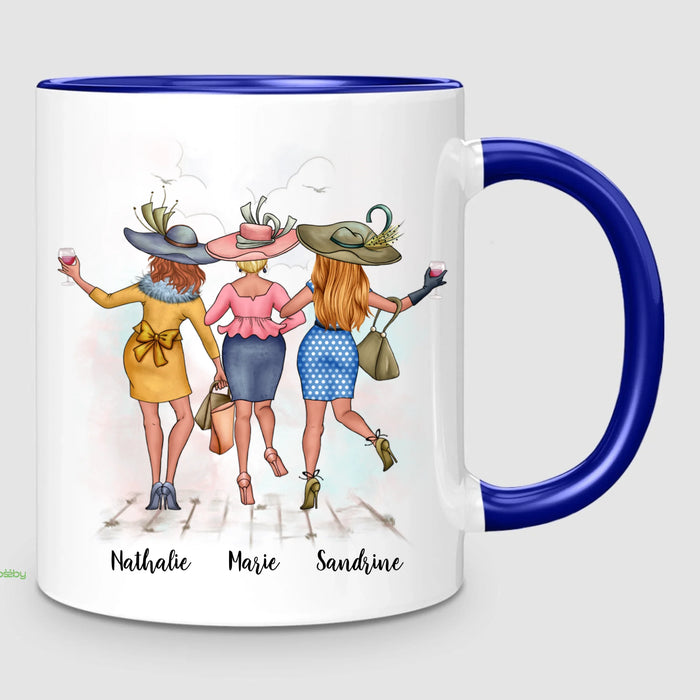 3 Amies Élégantes | Mug Personnalisé