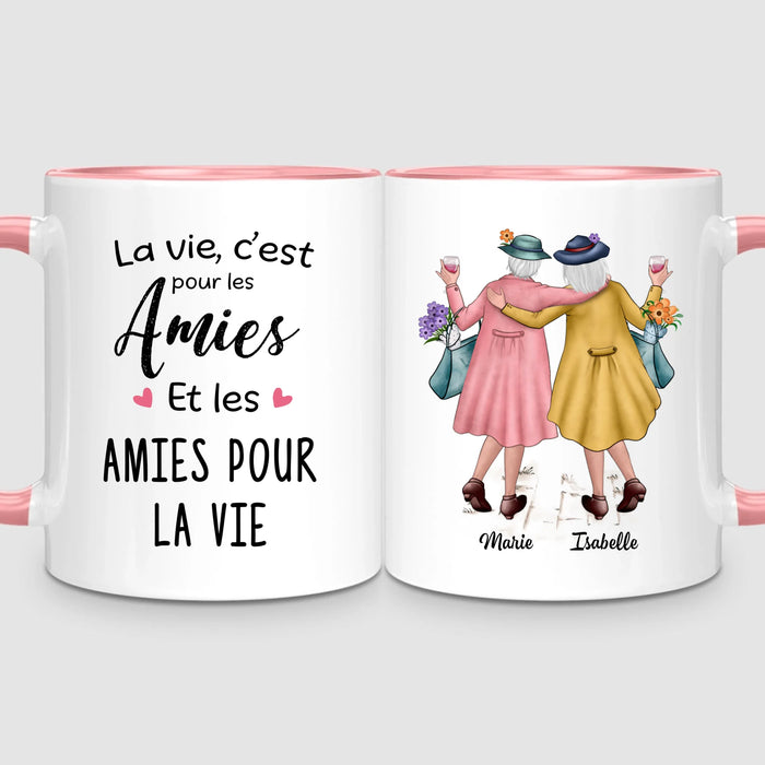 2 Amies Matures | Mug Personnalisé