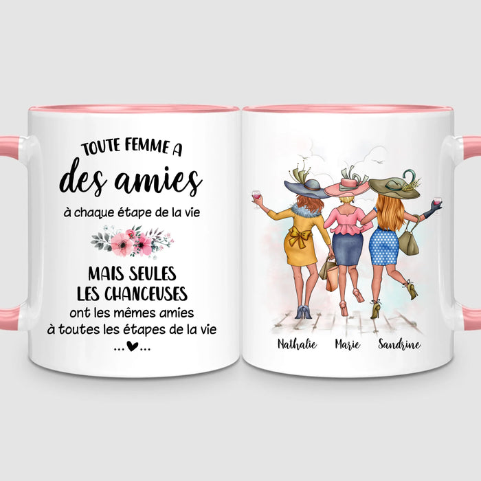 3 Amies Élégantes | Mug Personnalisé