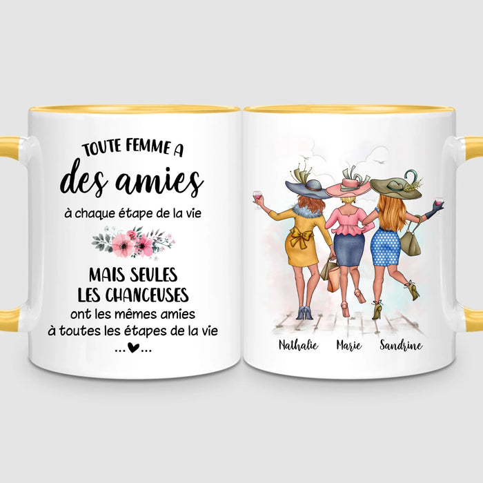 3 Amies Élégantes | Mug Personnalisé