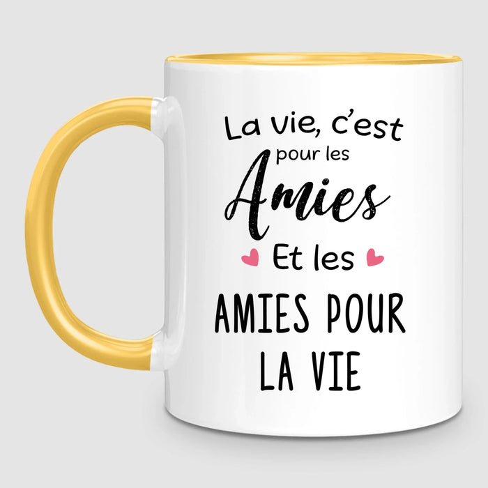 2 Amies Matures | Mug Personnalisé