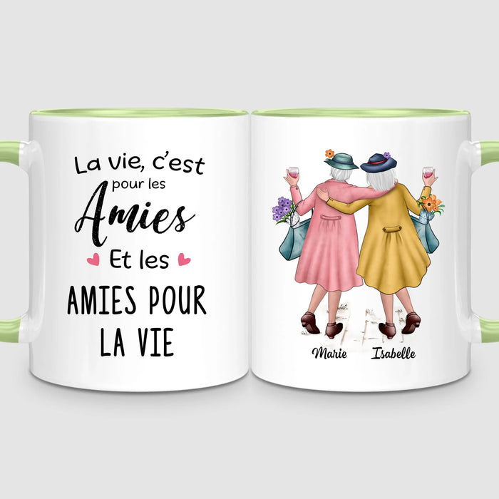 2 Amies Matures | Mug Personnalisé