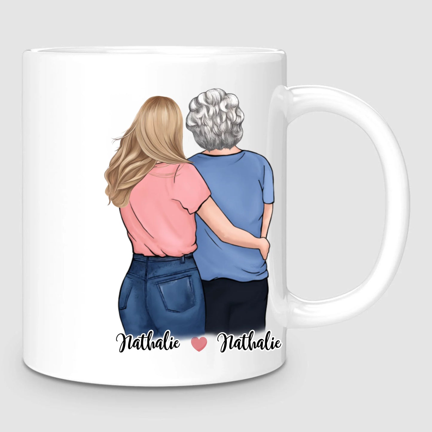 Mamie & Petite-Fille | Mug Personnalisé