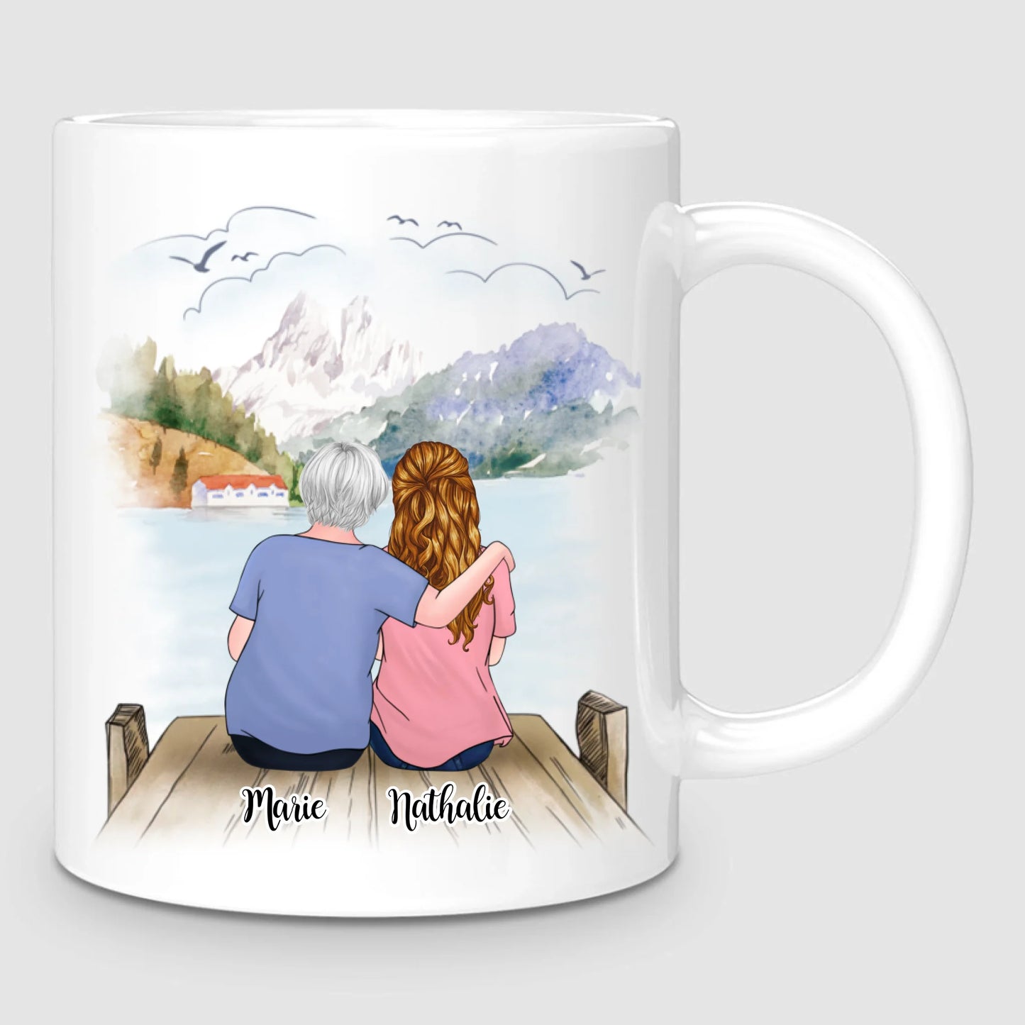 Mamie & Petite-Fille | Mug Personnalisé