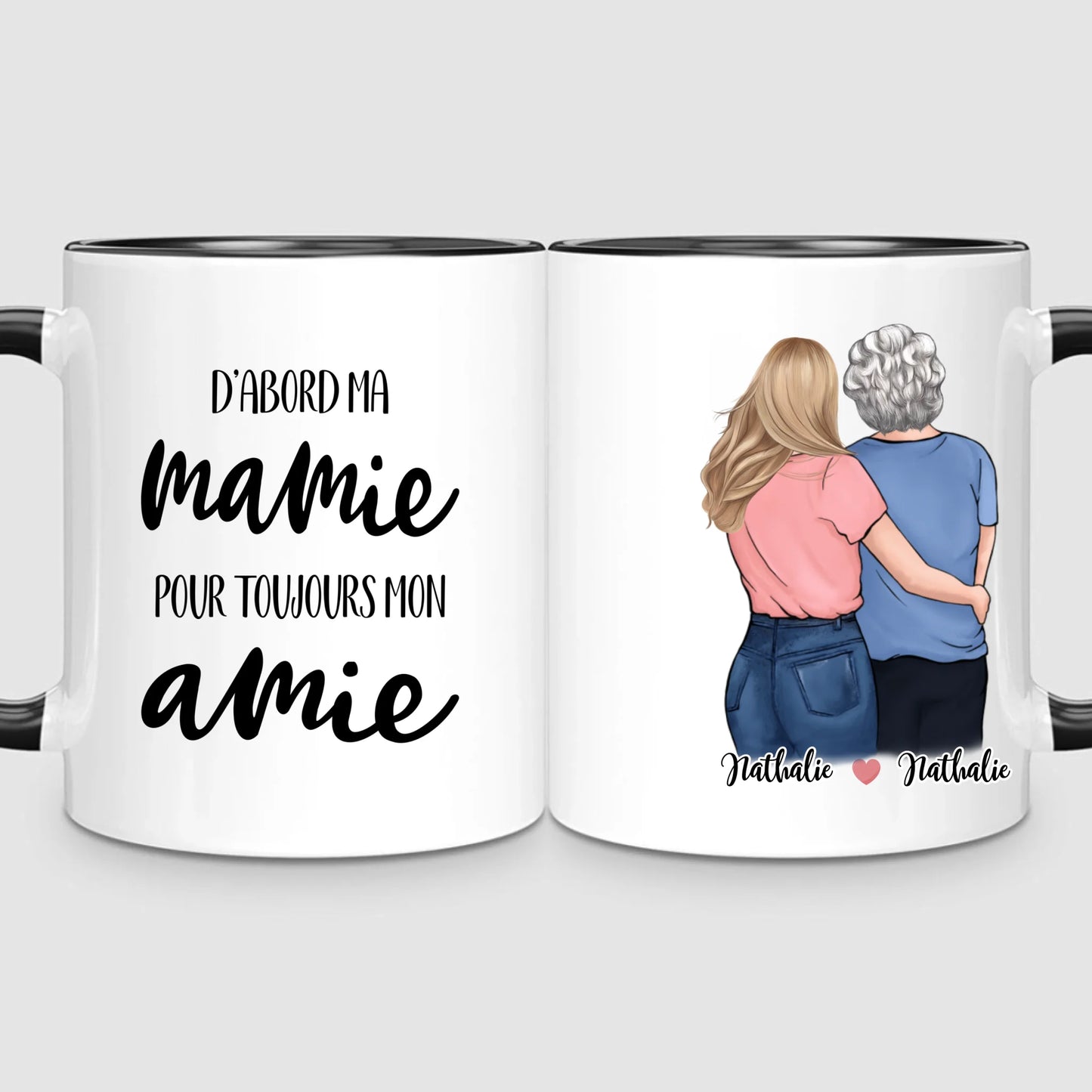 Mamie & Petite-Fille | Mug Personnalisé