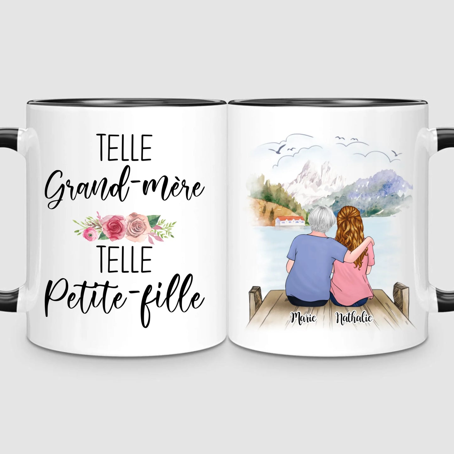 Mamie & Petite-Fille | Mug Personnalisé