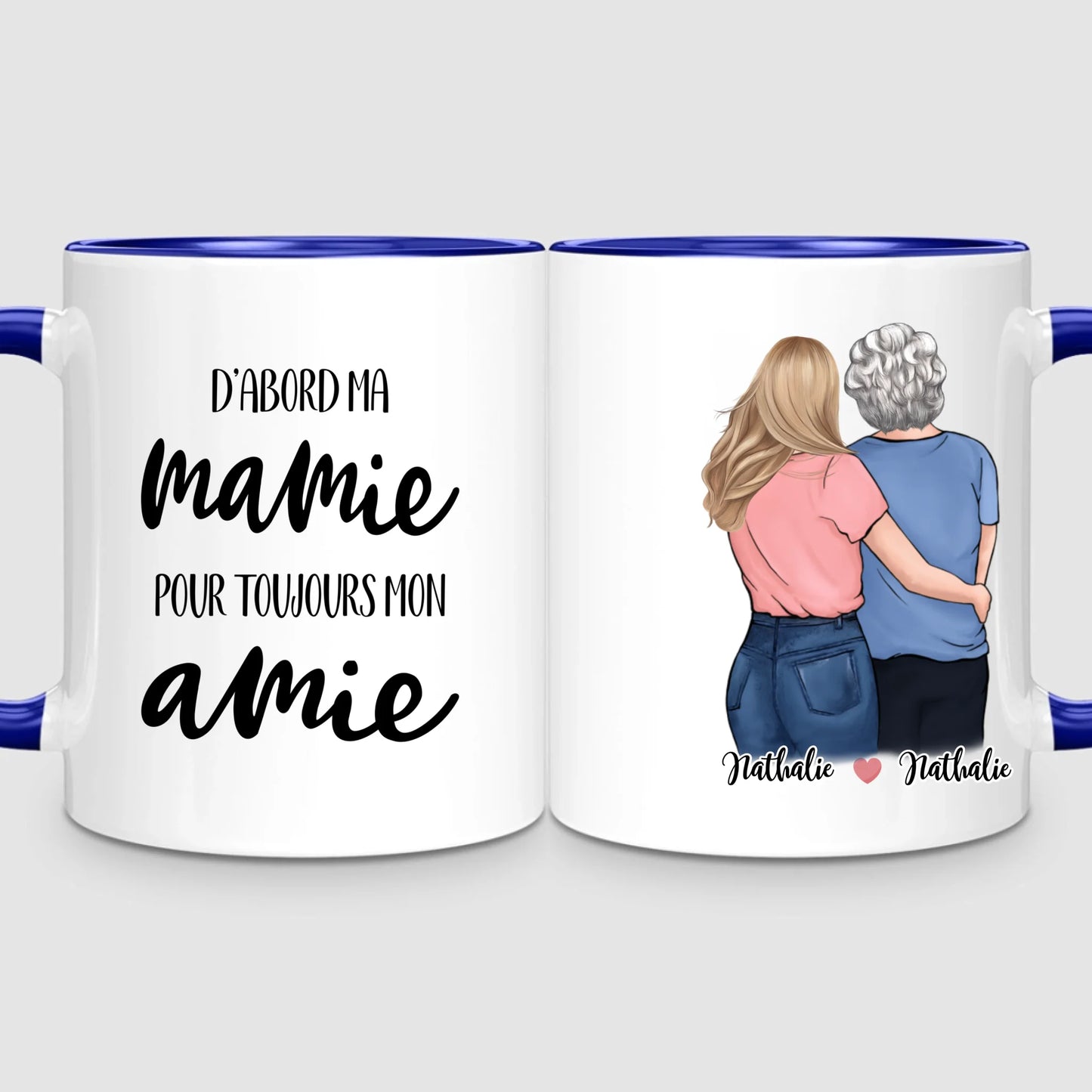 Mamie & Petite-Fille | Mug Personnalisé