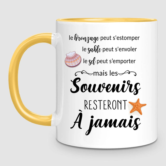 2 Filles à la Plage | Mug Personnalisé